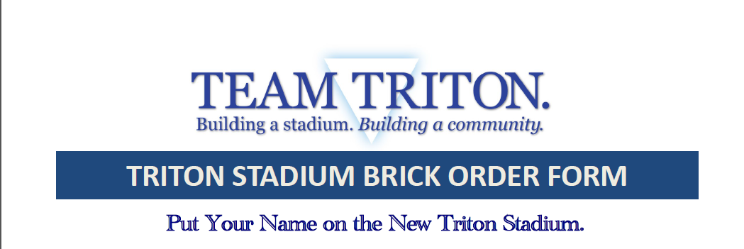 Triton Stadium Brick Program